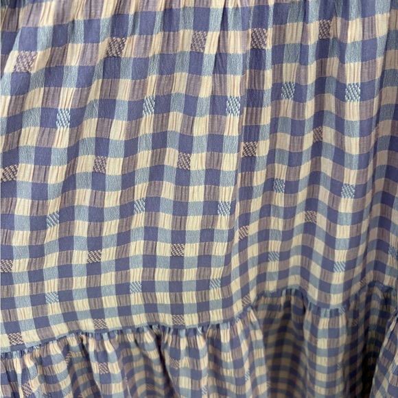 Hyacinth House Tuckernuck Sutton Purple Pink Gingham Mini Dress Size Small - Picture 14 of 15